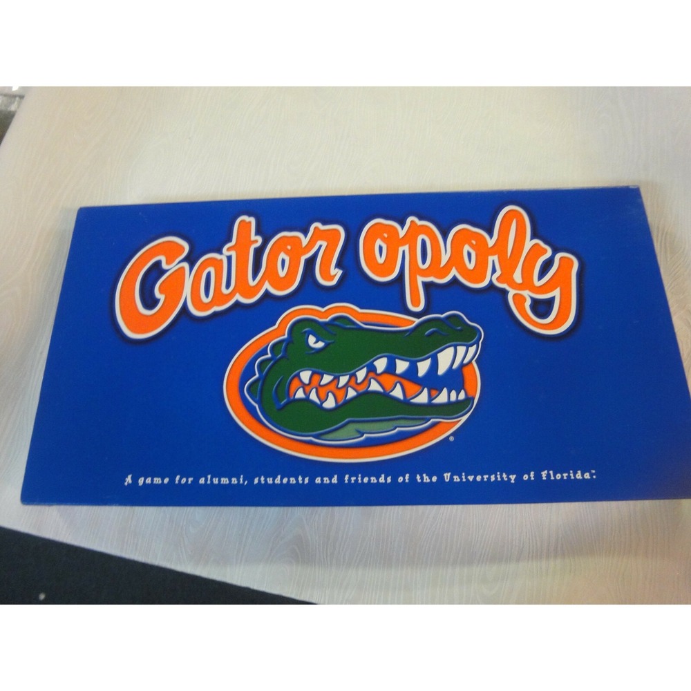 Gatoropoly university of Florida Gators Monoply board game students alumni unuse